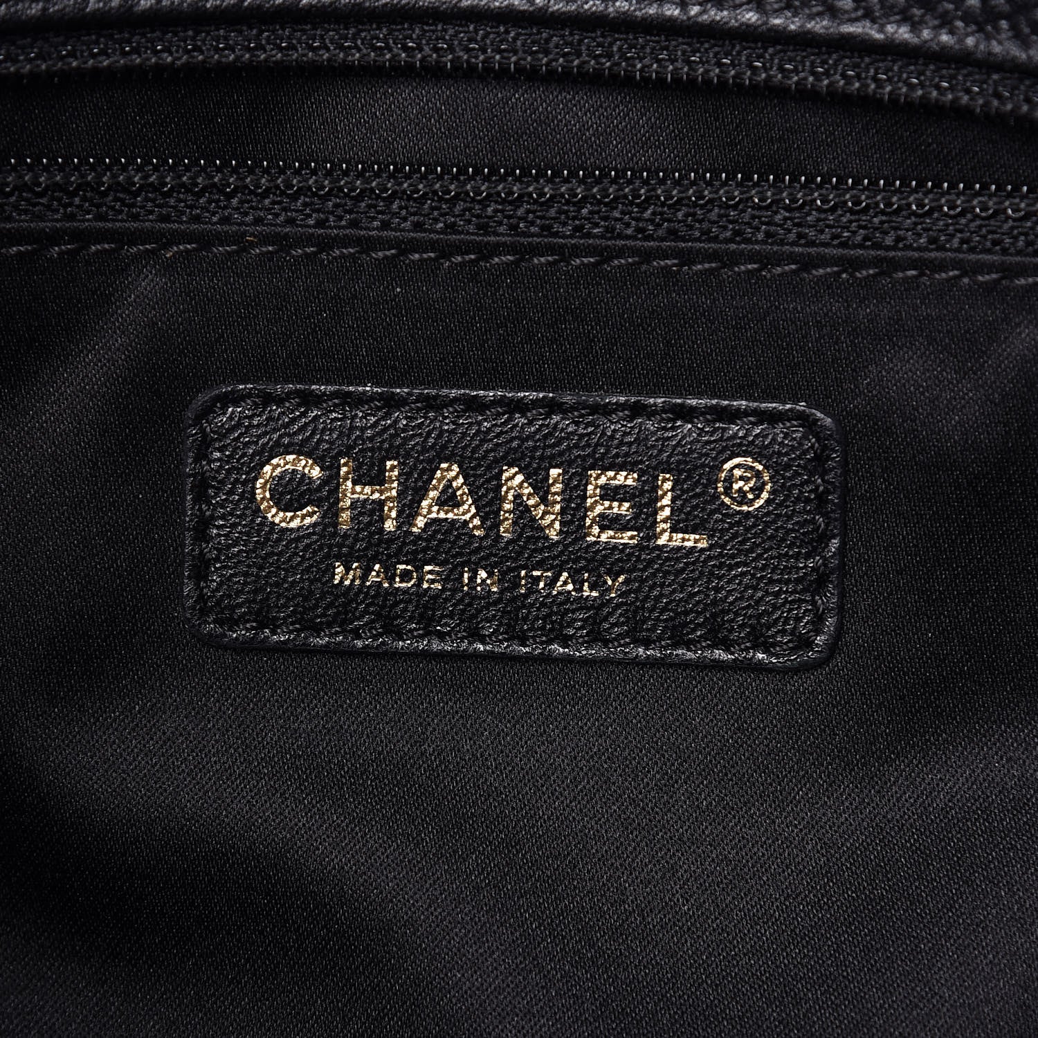 Chanel Caviar Quilted Grand Shopping Tote GST Black 6 of 11
