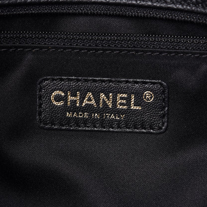 Chanel Caviar Quilted Grand Shopping Tote GST Black 6 of 11