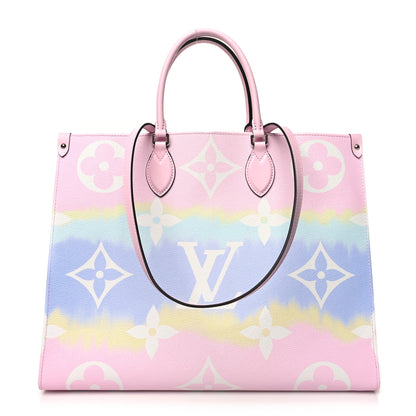Louis Vuitton Monogram Escale Onthego GM Pastel 1 of 9