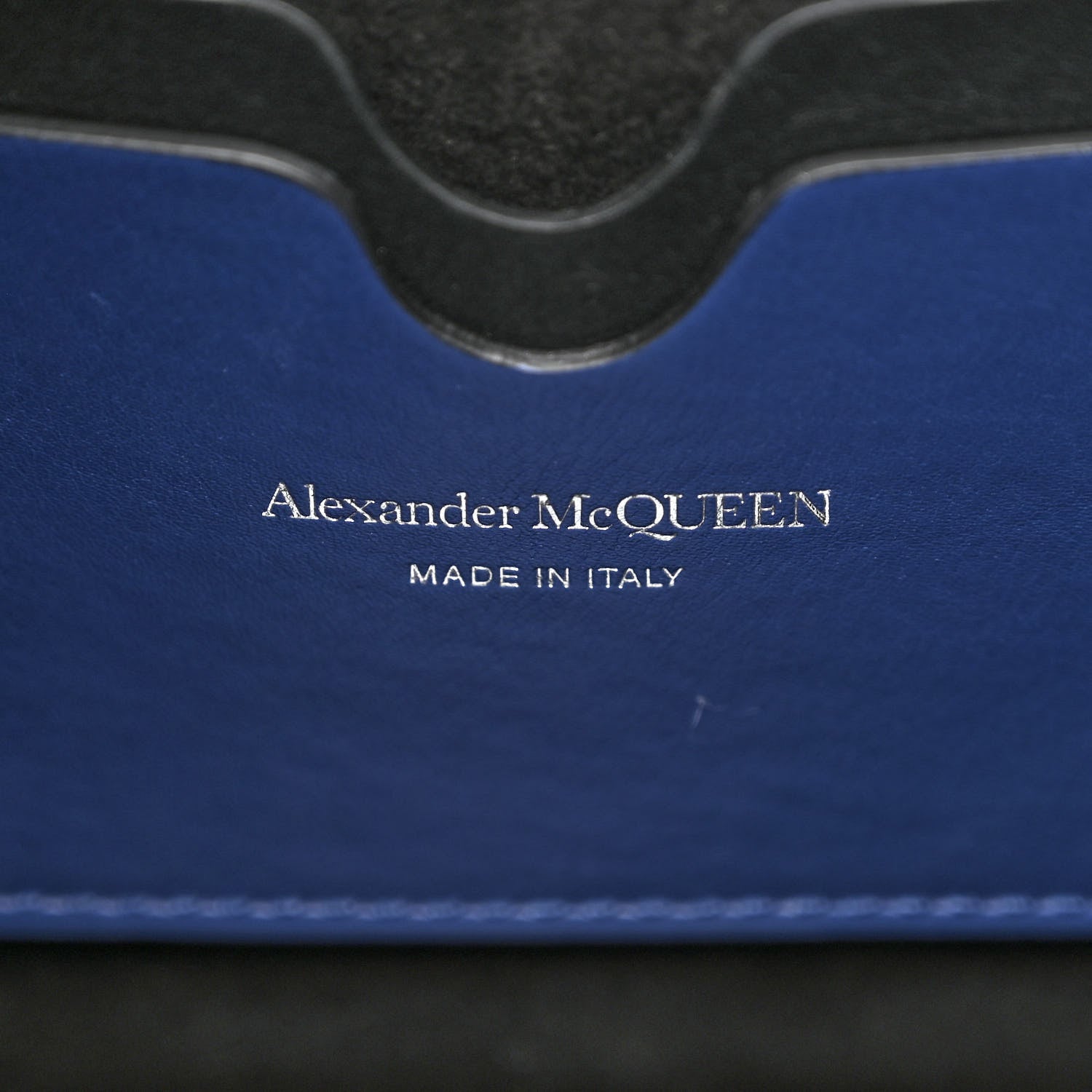 Alexander McQueen Calfskin The Tall Story Shoulder Bag Blue 6 of 12