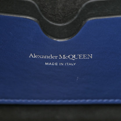 Alexander McQueen Calfskin The Tall Story Shoulder Bag Blue 6 of 12
