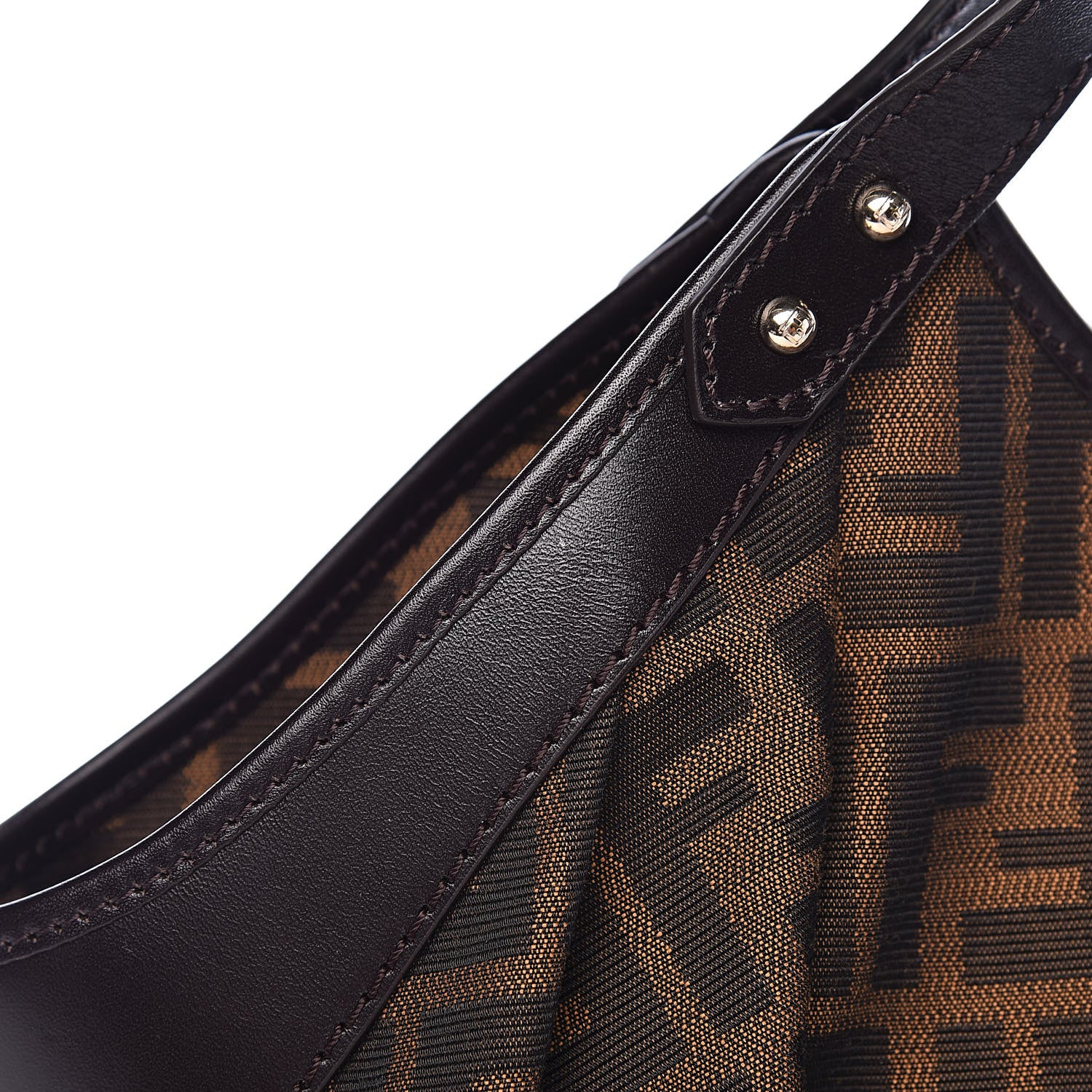 Fendi Zucca Large Chef Tote Tobacco 10 of 14