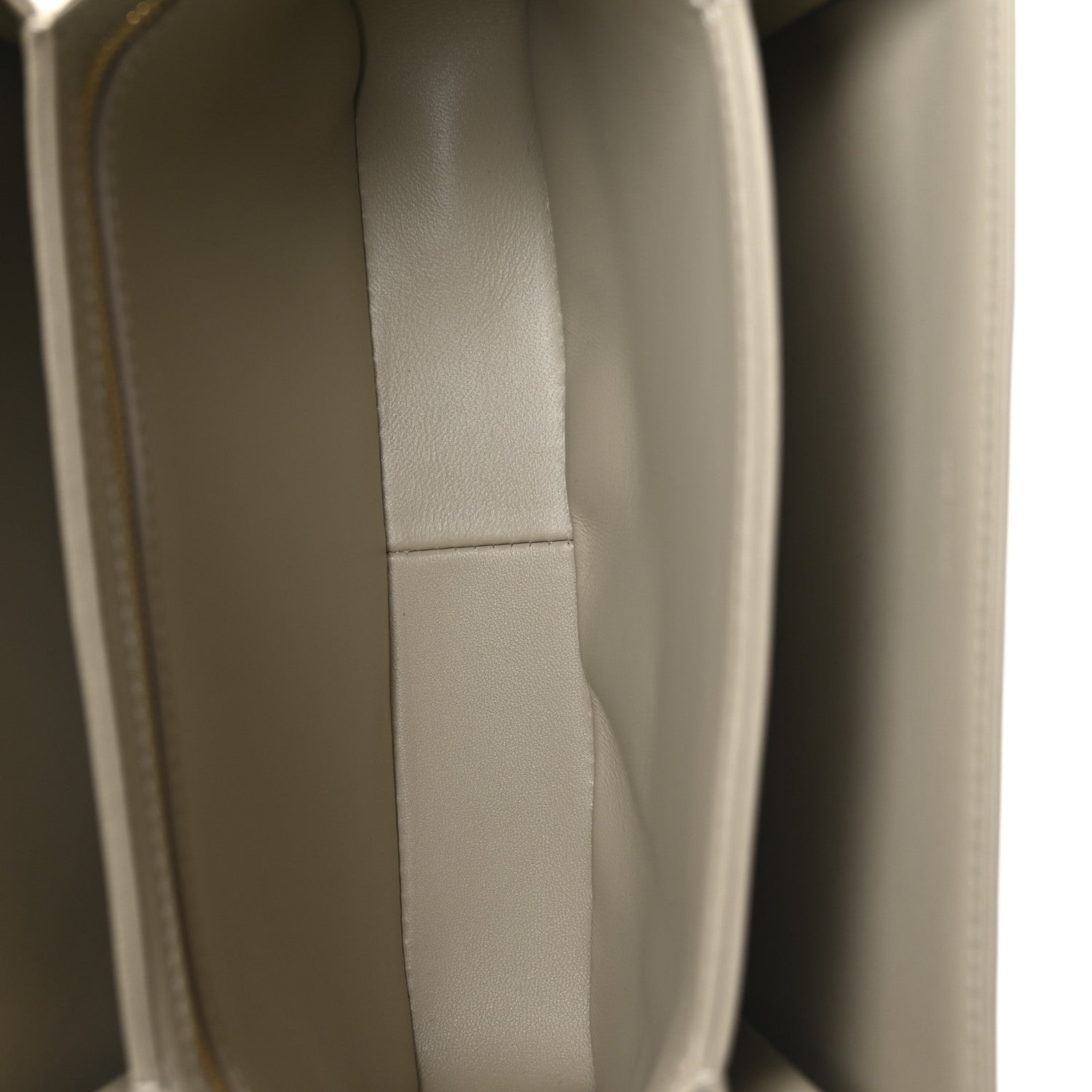 Celine Shiny Calfskin Medium Triomphe Nude 5 of 13
