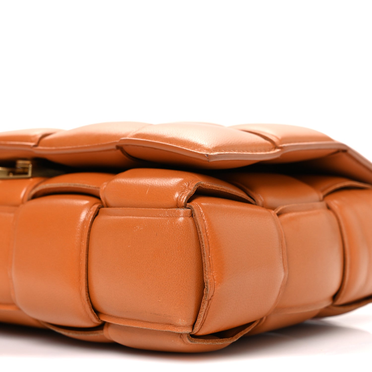 Bottega Veneta Nappa Maxi Intreccio Padded Cassette Crossbody Bag Clay 11 of 12