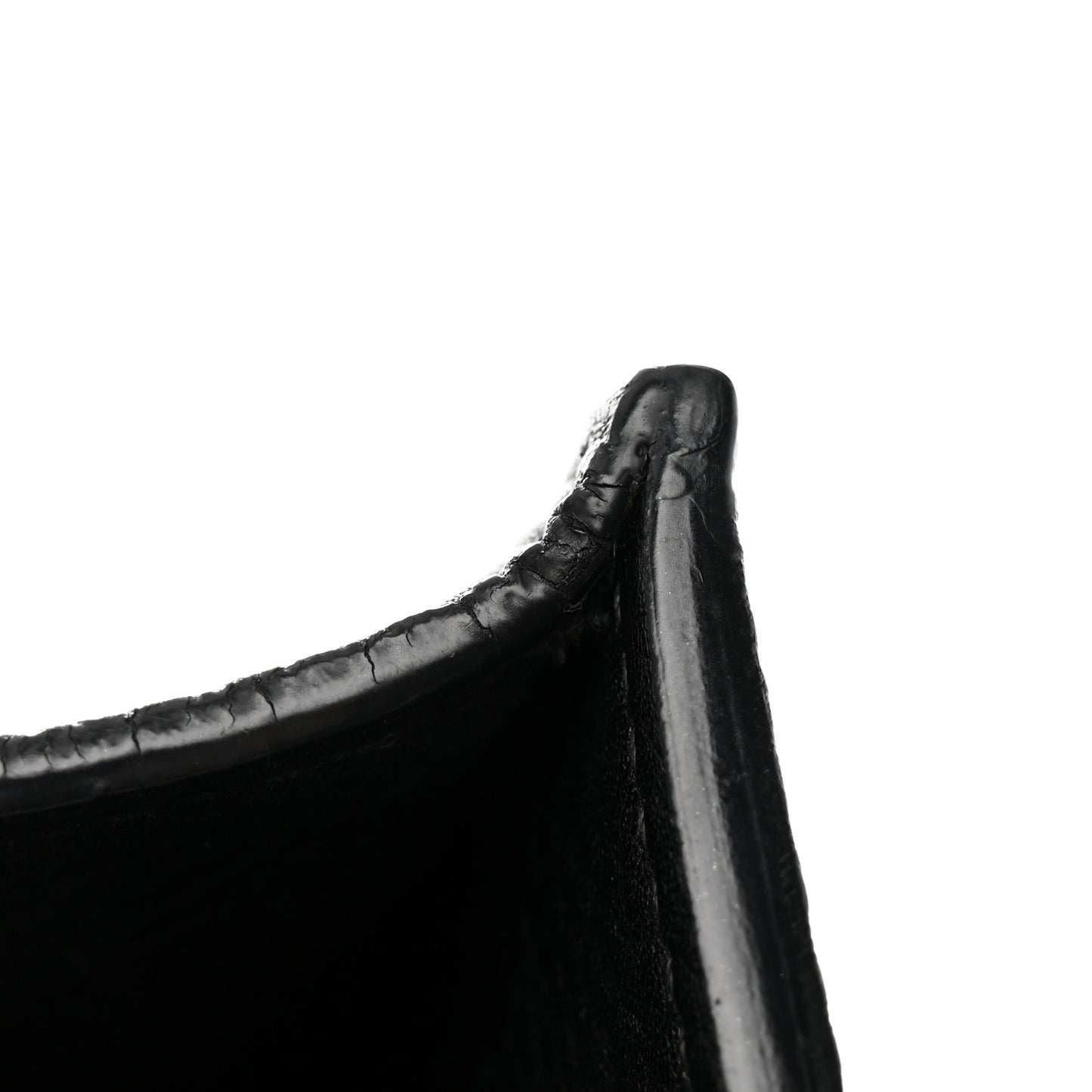 Vitello Phenix Shopping Tote Black