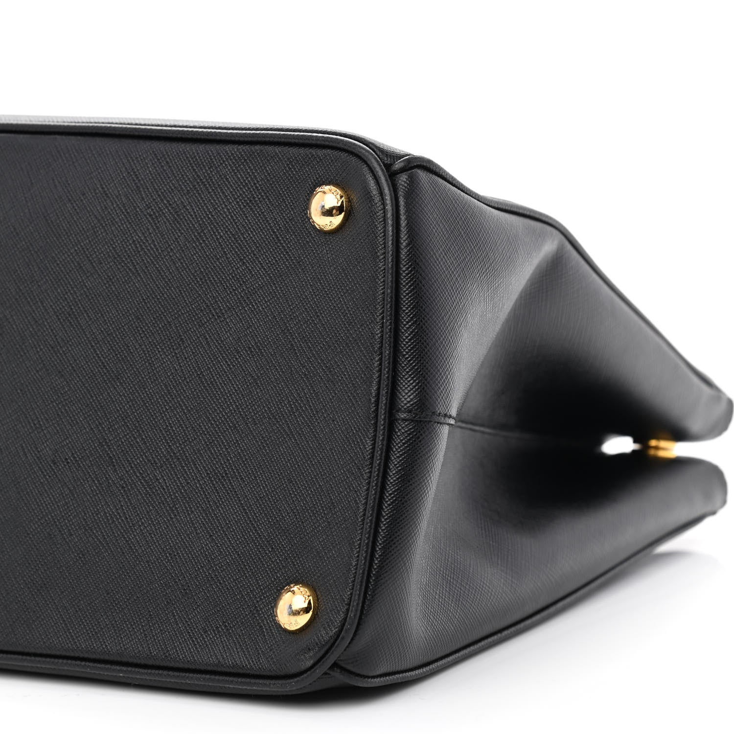 Prada Saffiano Medium Galleria Double Zip Tote Black 11 of 12