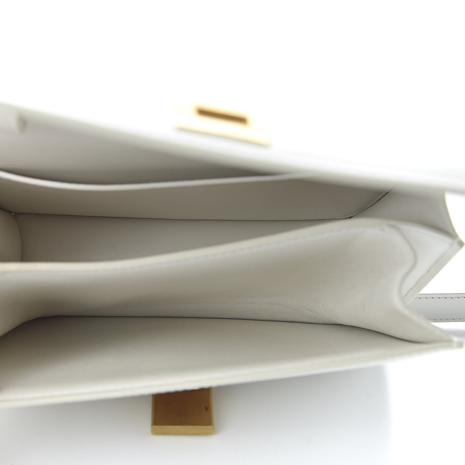 Celine Box Calfskin Teen Classic Box Flap Bag White 5 of 11