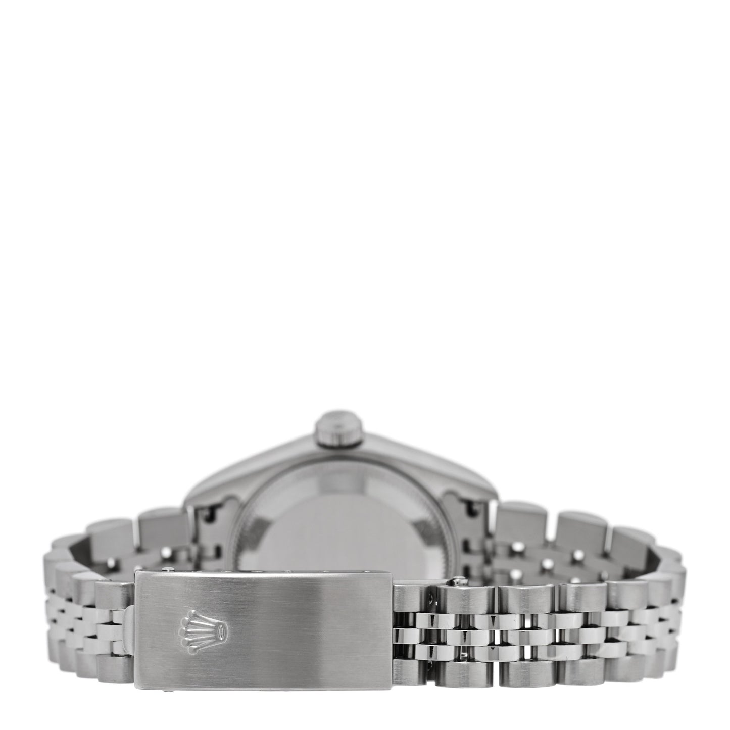 Stainless Steel 18K White Gold Diamond 26mm Oyster Perpetual Datejust Watch Blue Gradient 79174