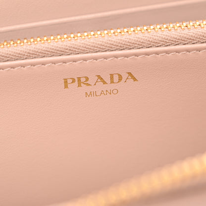 Prada Vitello Move Zip Around Wallet Cipria 6 of 11
