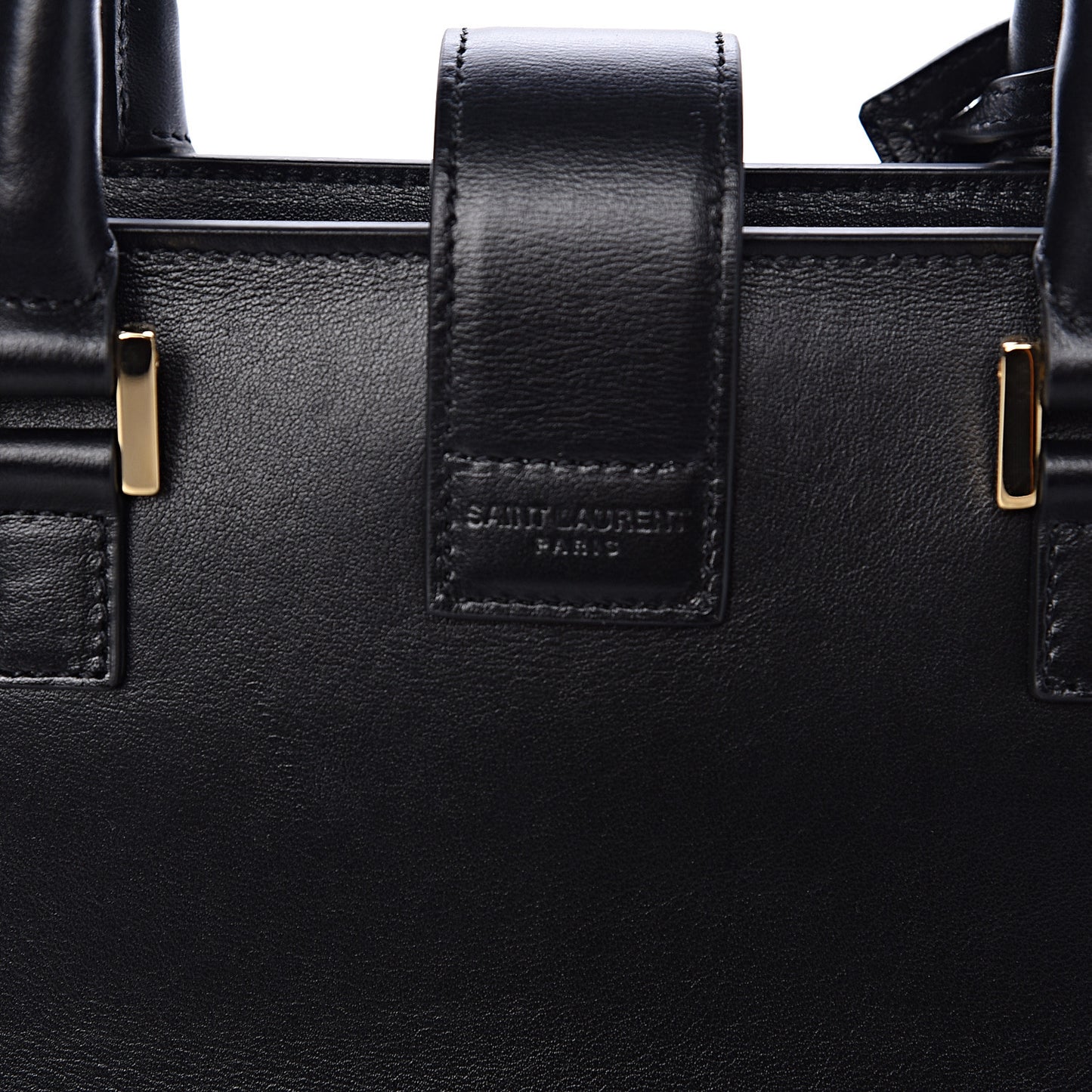 Smooth Calfskin Small Monogram Cabas Black