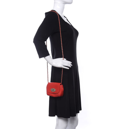 Mulberry Classic Grain Calfskin Mini Lily Hibiscus 2 of 12