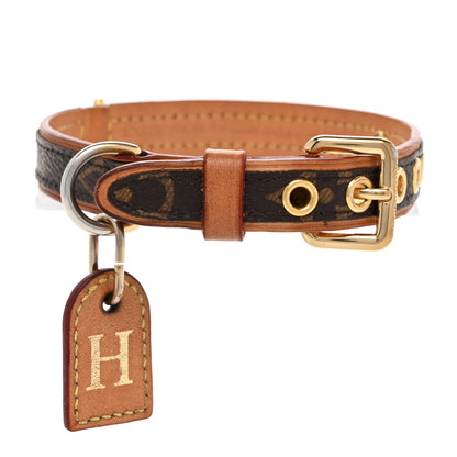 Louis Vuitton Monogram Baxter Dog Collar PM 3 of 10