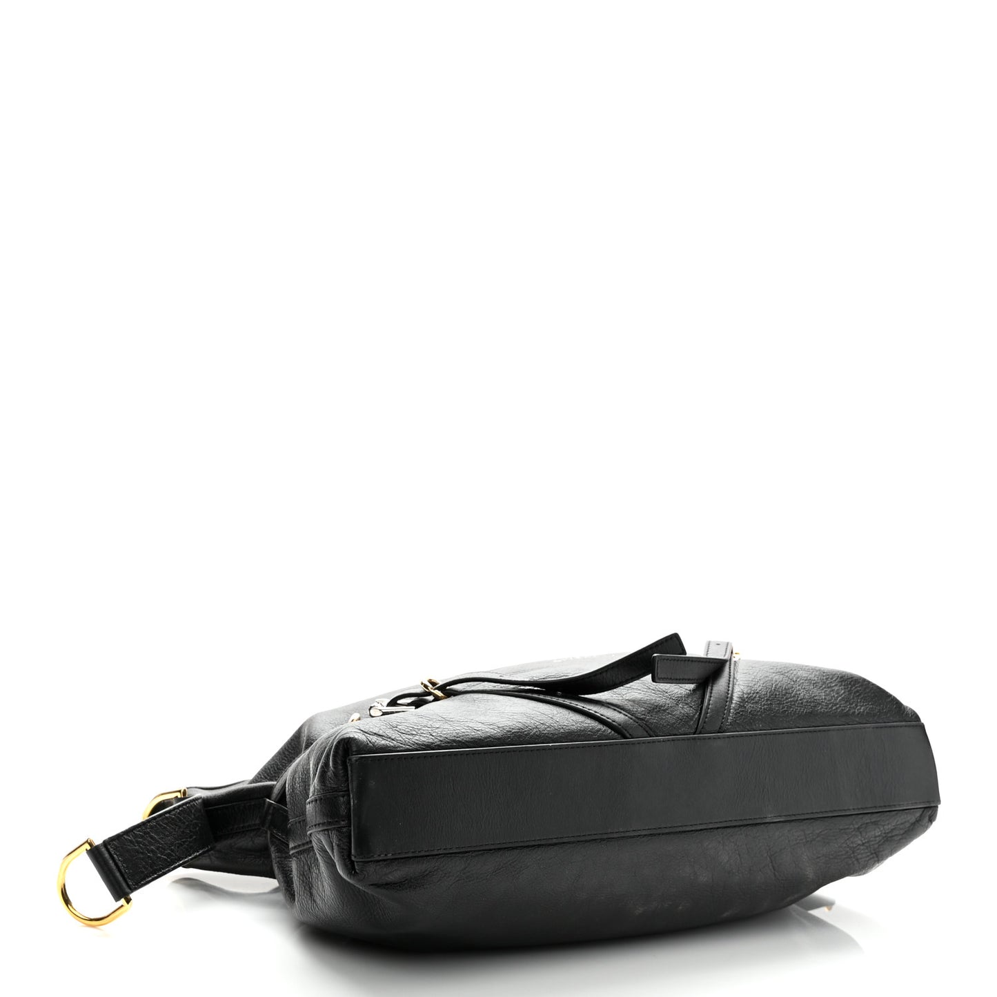 Calfskin Medium Voyou Bag Black