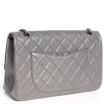 Chanel Aged Calfskin 2.55 Reissue 227 Flap Grey 3 of 9