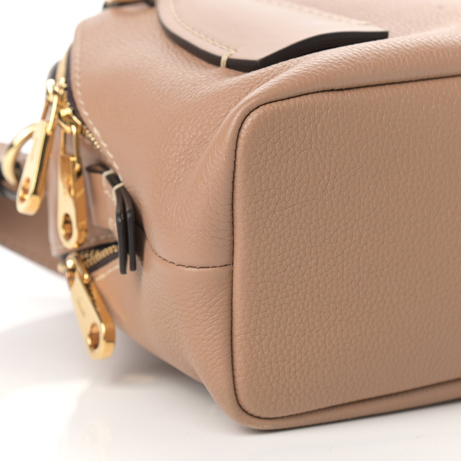 Chloe Calfskin Small Daria Cement Brown 9 of 10