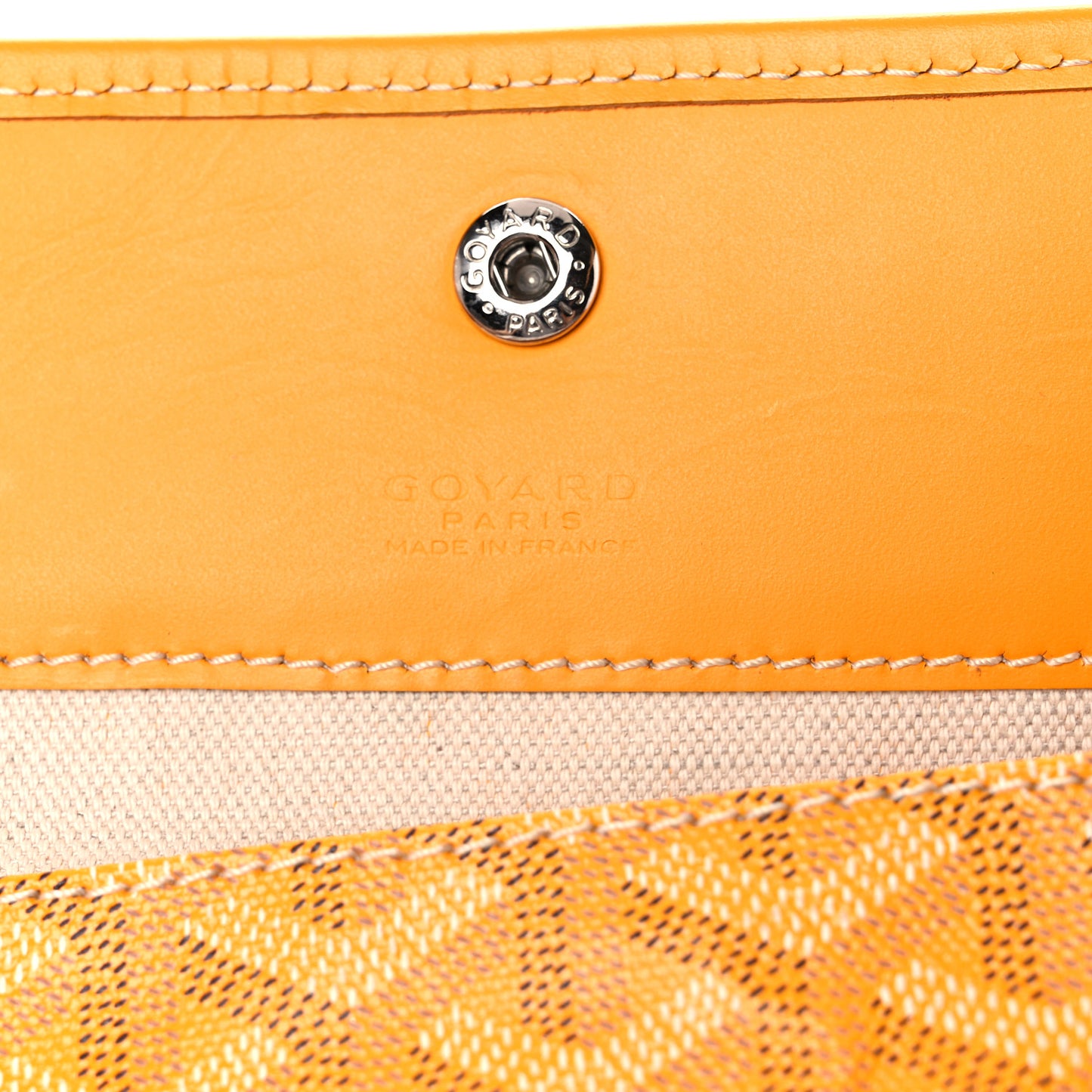 Goyardine Saint Louis PM Yellow