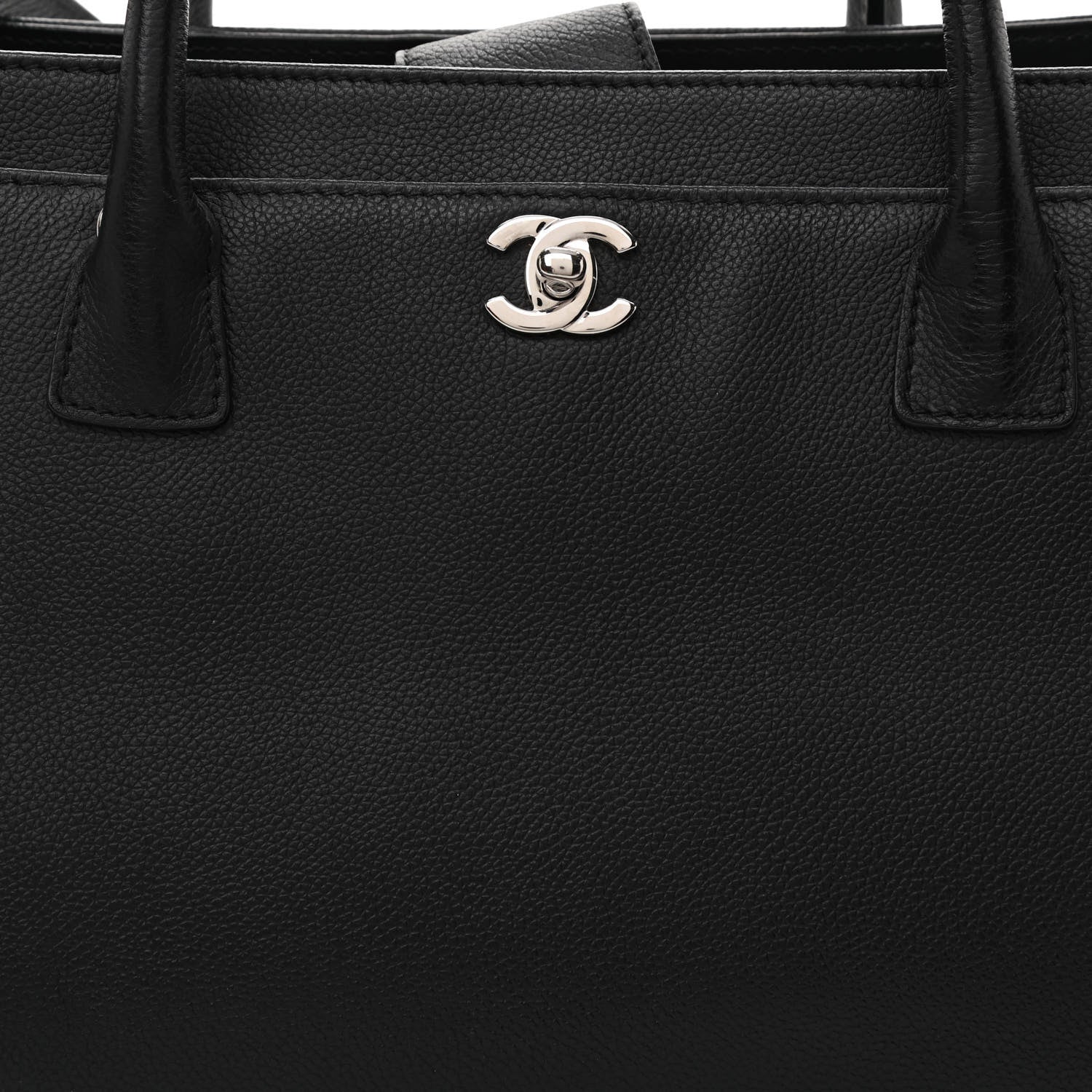 Chanel Caviar Cerf Executive Shopper Tote Black 11 of 13