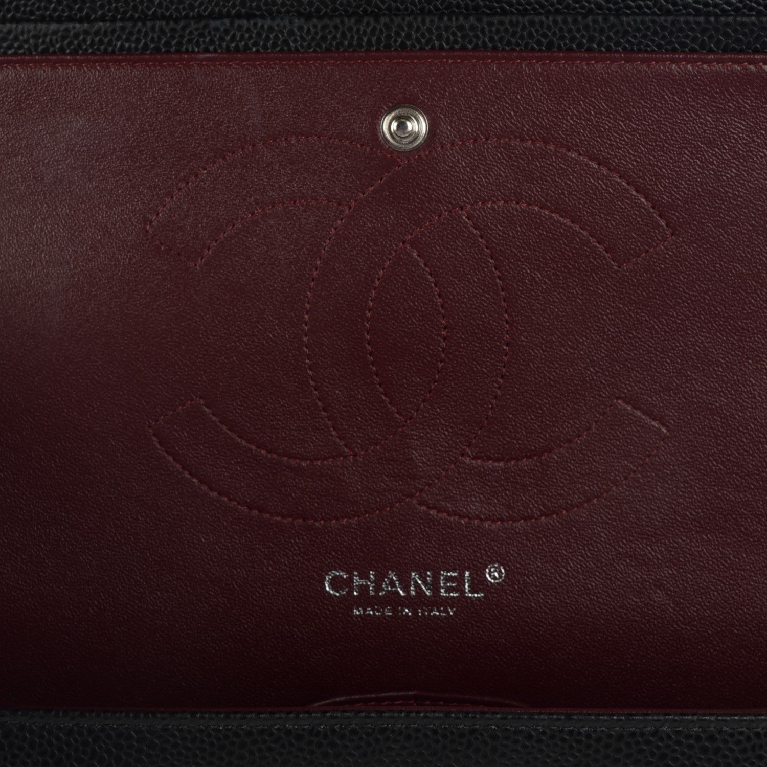 Chanel Caviar Quilted Jumbo Double Flap Black 6 of 8