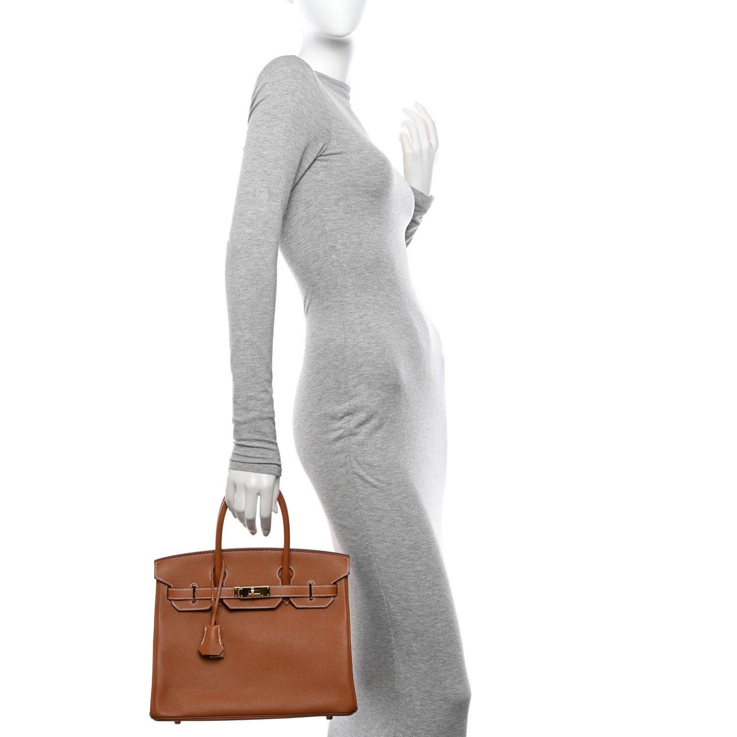 Hermes Epsom BIRKIN 30 Gold 2 of 10