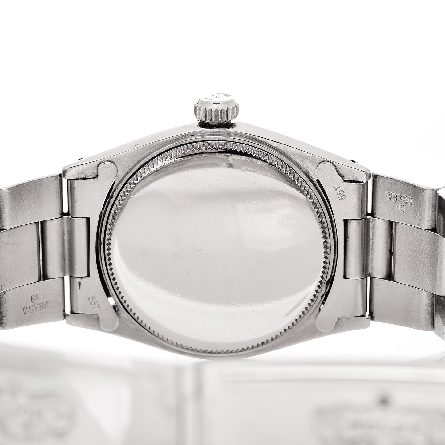 Stainless Steel 31mm Oysterdate Precision Manual Winding Watch White 6466