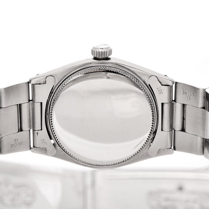 Rolex Stainless Steel 31mm Oysterdate Precision Manual Winding Watch White 6466 5 of 10