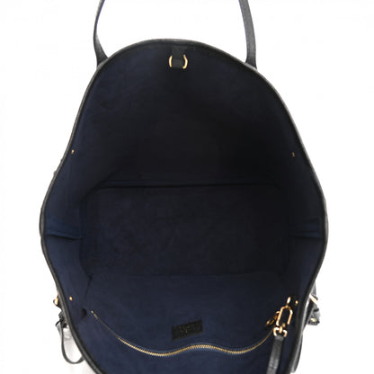Louis Vuitton Empreinte Monogram Giant Neverfull MM Black 6 of 11