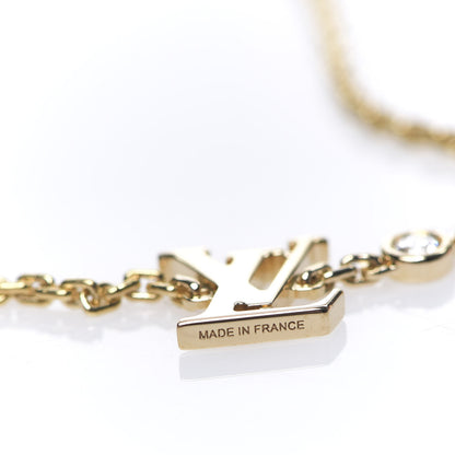 Louis Vuitton 18K Yellow Gold Diamond Idylle Blossom LV Bracelet 6 of 7