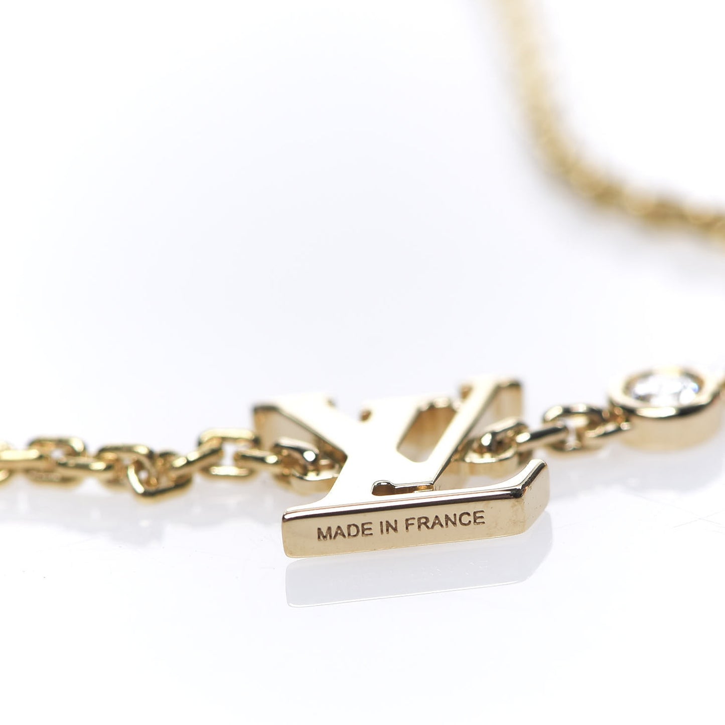 18K Yellow Gold Diamond Idylle Blossom LV Bracelet