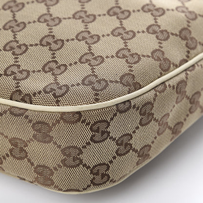 Gucci GG Monogram Medium Charmy Hobo Off White 10 of 15