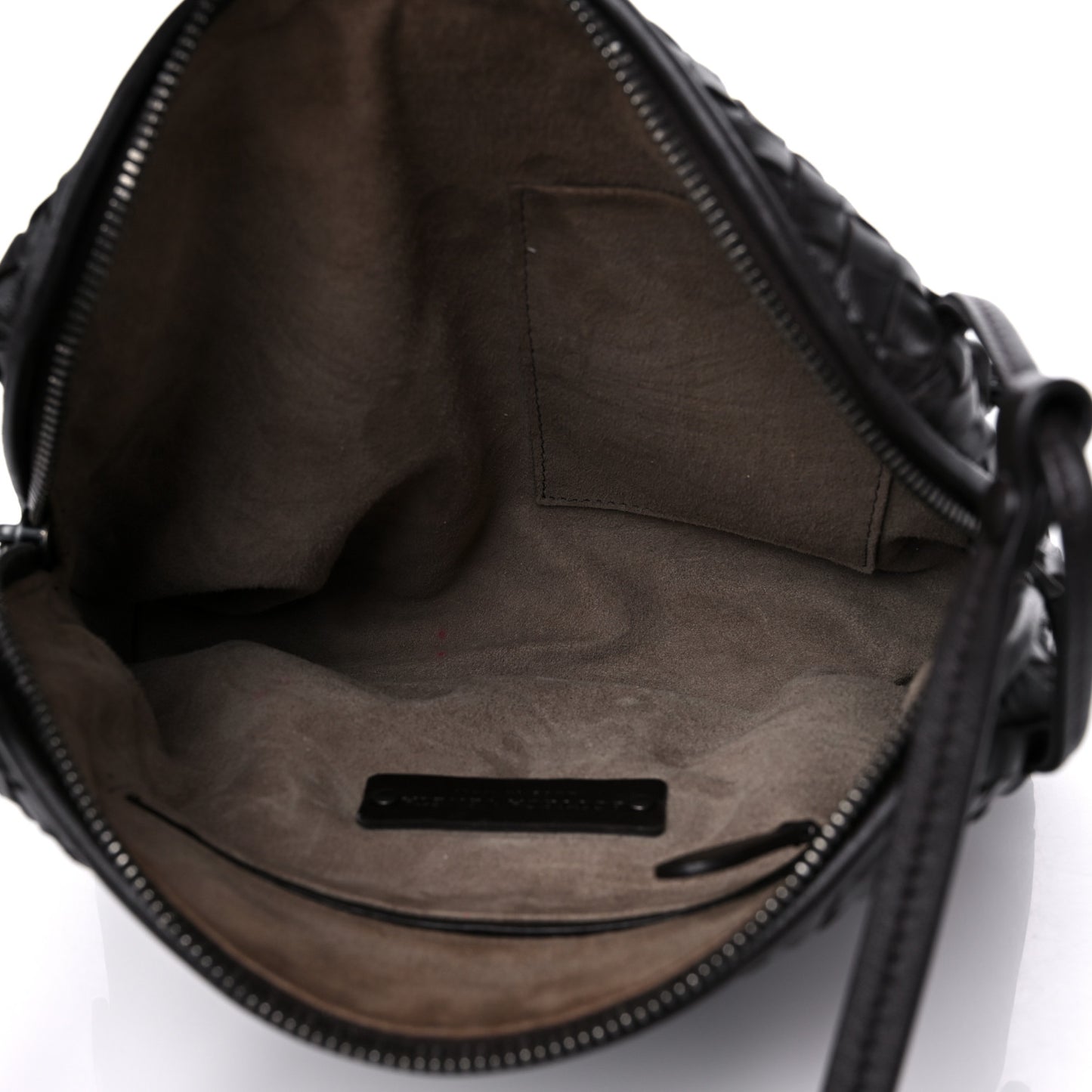 Nappa Intrecciato Nodini Bag Ebano