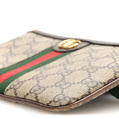 Gucci GG Supreme Monogram Web Ophidia Utility Belt 100 40 Beige Ebony New Acero 10 of 10