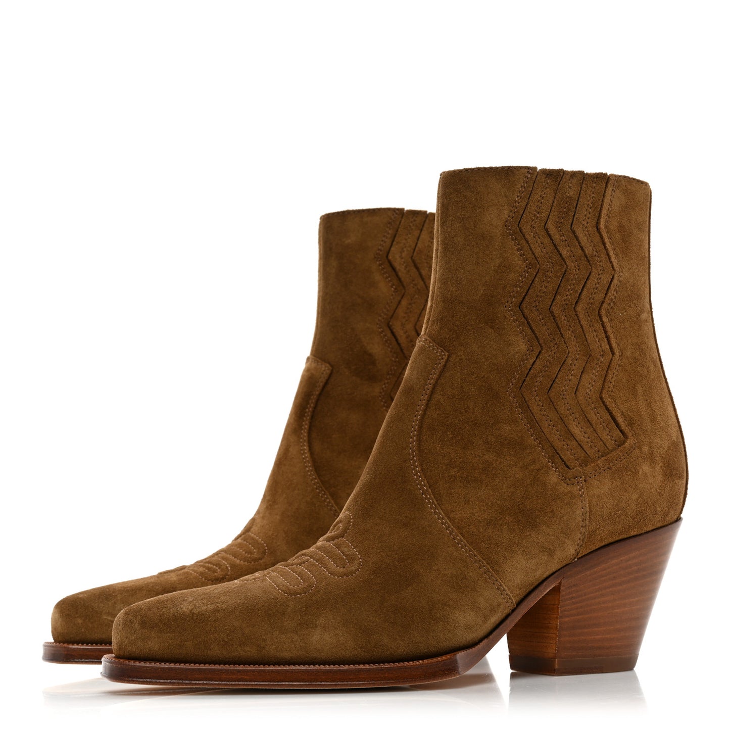 Suede Womens Vegas Ankle Boot 37 Brun Fume