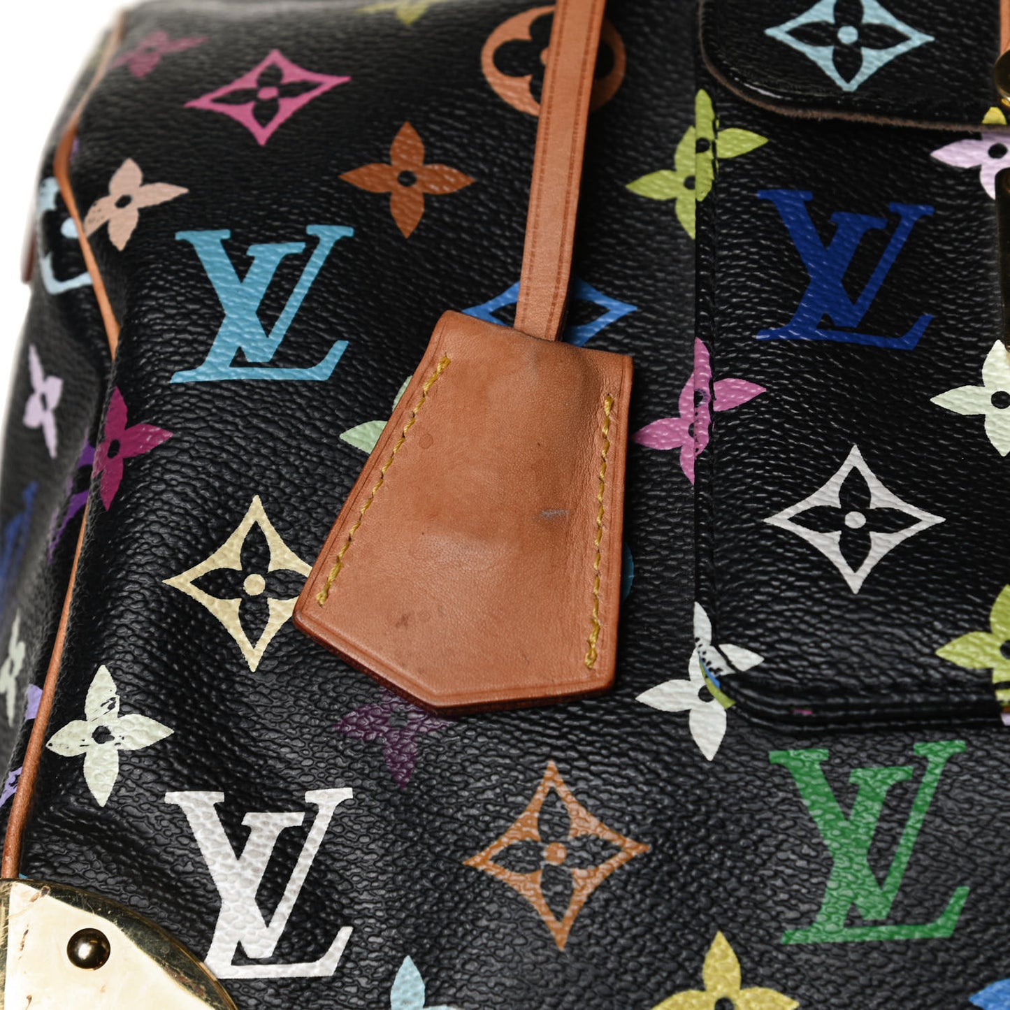 Monogram Multicolor Speedy 30 Black