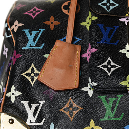 Louis Vuitton Monogram Multicolor Speedy 30 Black 12 of 15