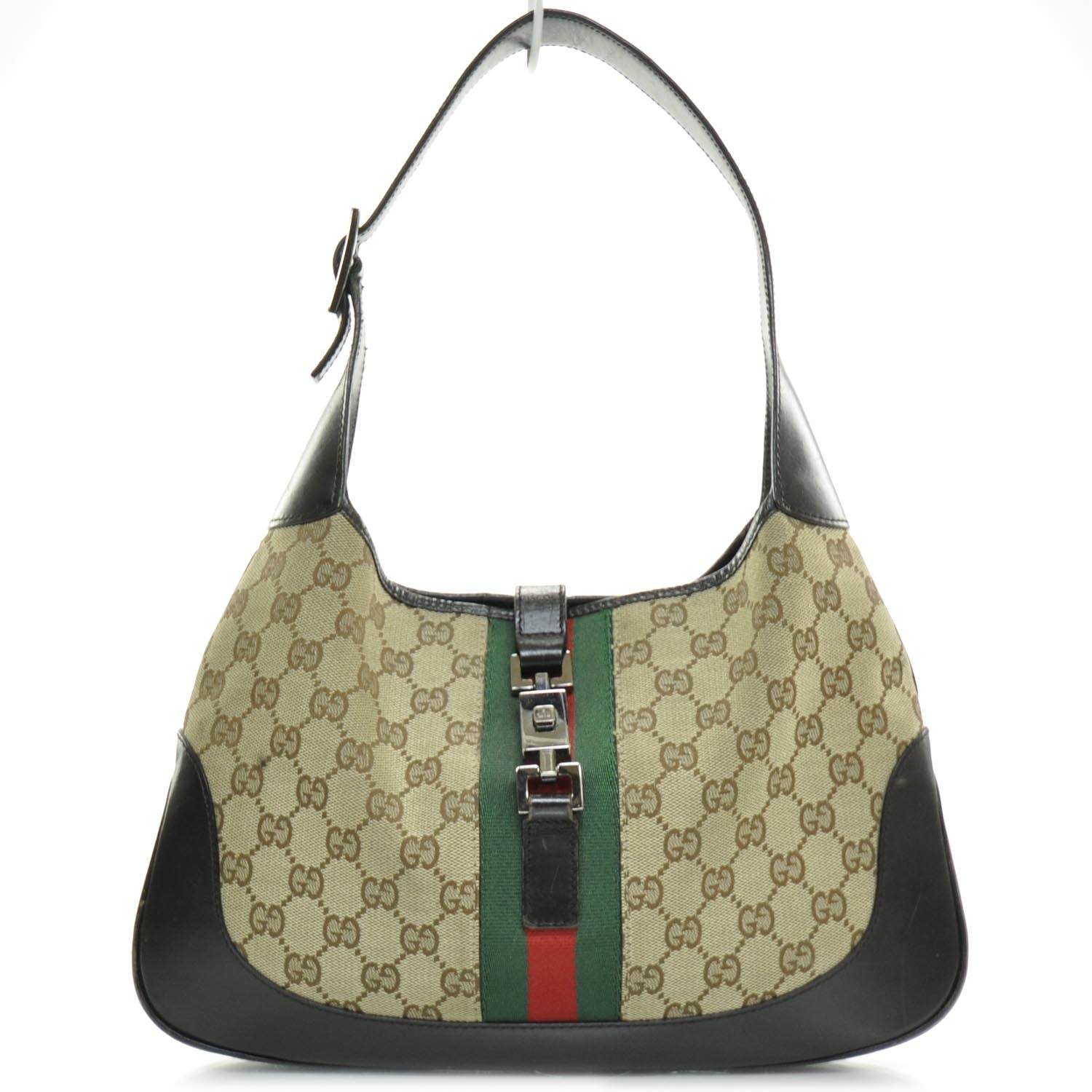 Gucci Monogram Jackie O Hobo 1 of 10