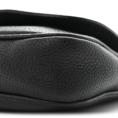 Gucci Pebbled Calfskin Medium Soho Flap Crossbody Black 10 of 10
