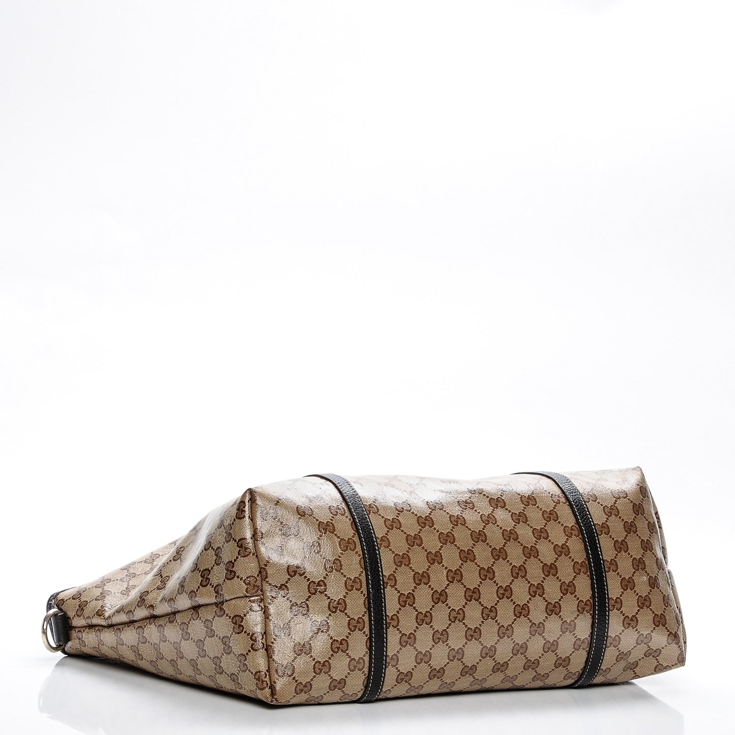 Crystal Monogram Large Joy Tote Beige Ebony Testa di Moro