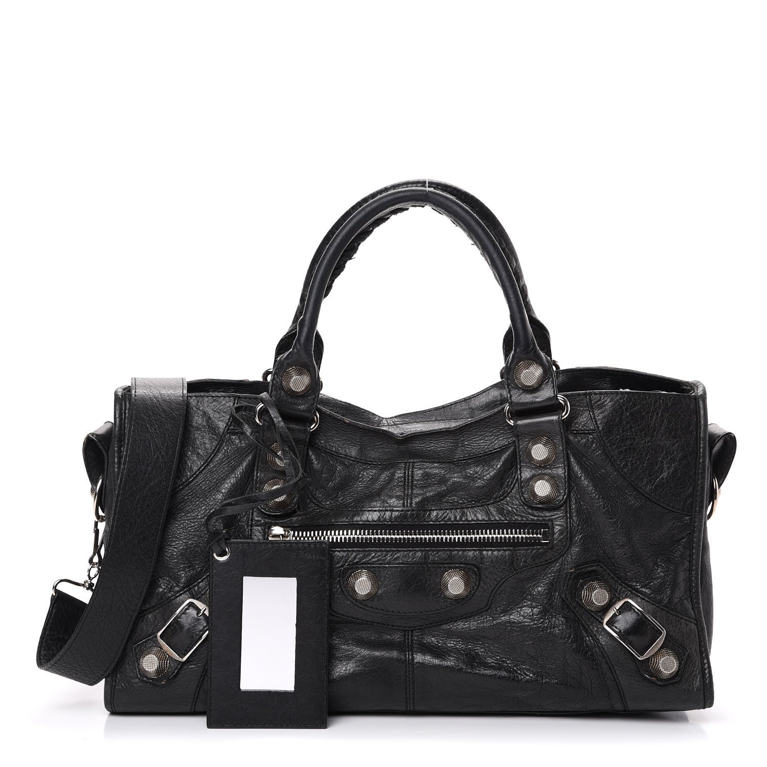 Balenciaga Agneau Giant 21 Silver Hardware Part Time Black 1 of 23