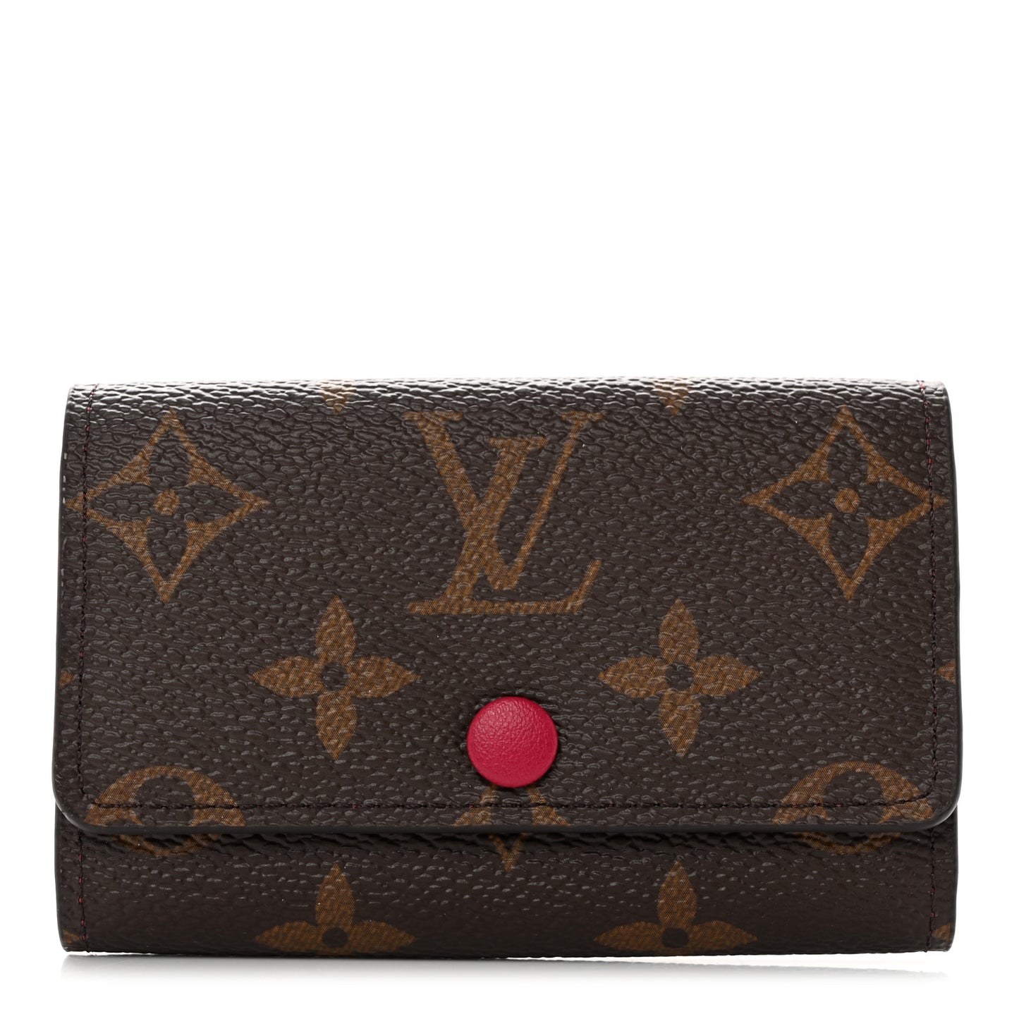 Monogram 6 Key Multicles Holder Fuchsia