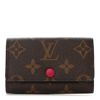 Louis Vuitton Monogram 6 Key Multicles Holder Fuchsia 1 of 12
