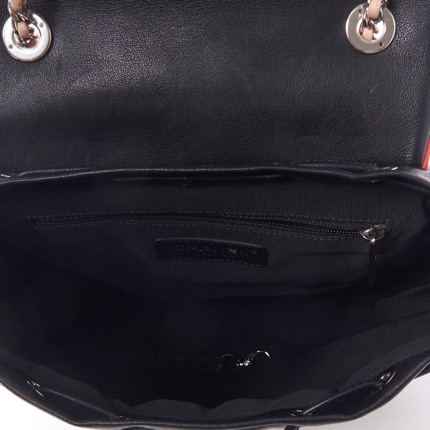 Lambskin Quilted Small Cuba Urban Spirit Backpack Black