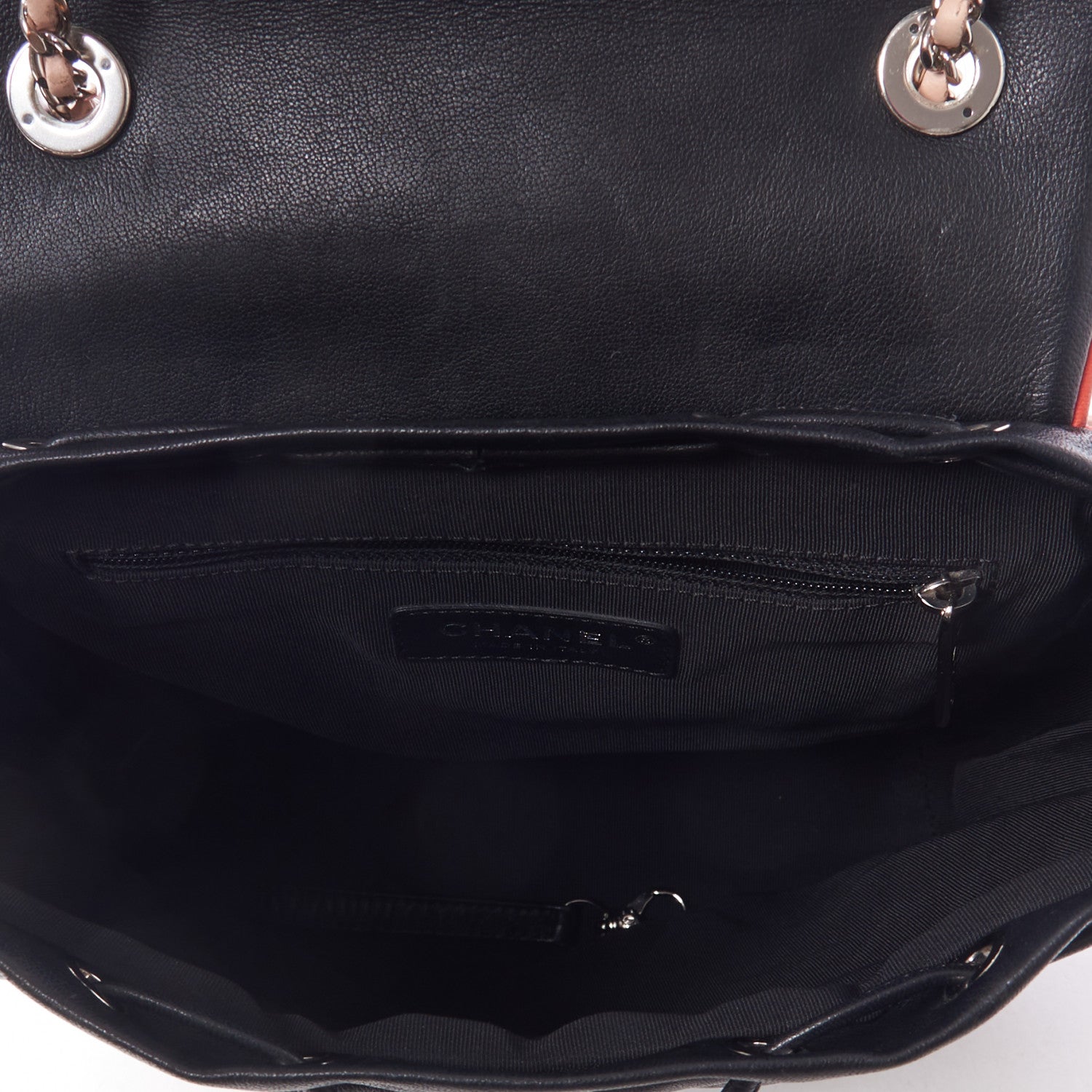 Chanel Lambskin Quilted Small Cuba Urban Spirit Backpack Black 5 of 10