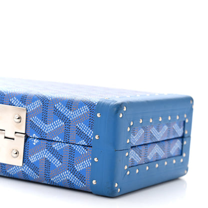 Goyard Goyardine Saint Honore Clutch Sky Blue 10 of 12