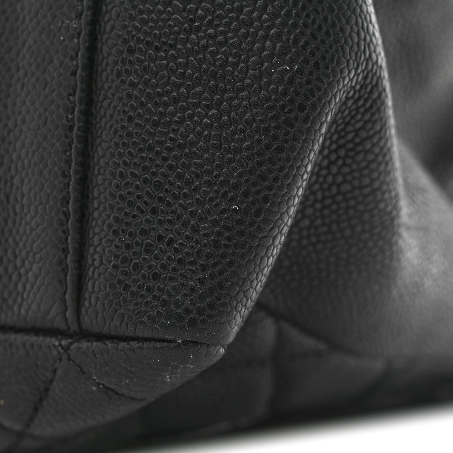 Chanel Caviar Quilted Grand Shopping Tote GST Black 12 of 14