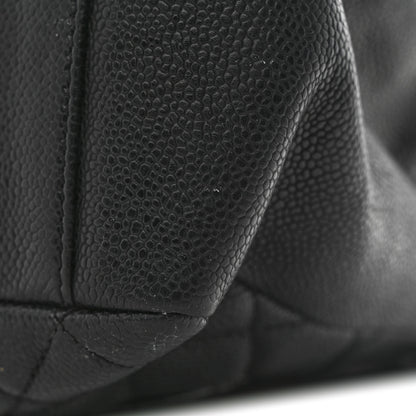 Chanel Caviar Quilted Grand Shopping Tote GST Black 12 of 14