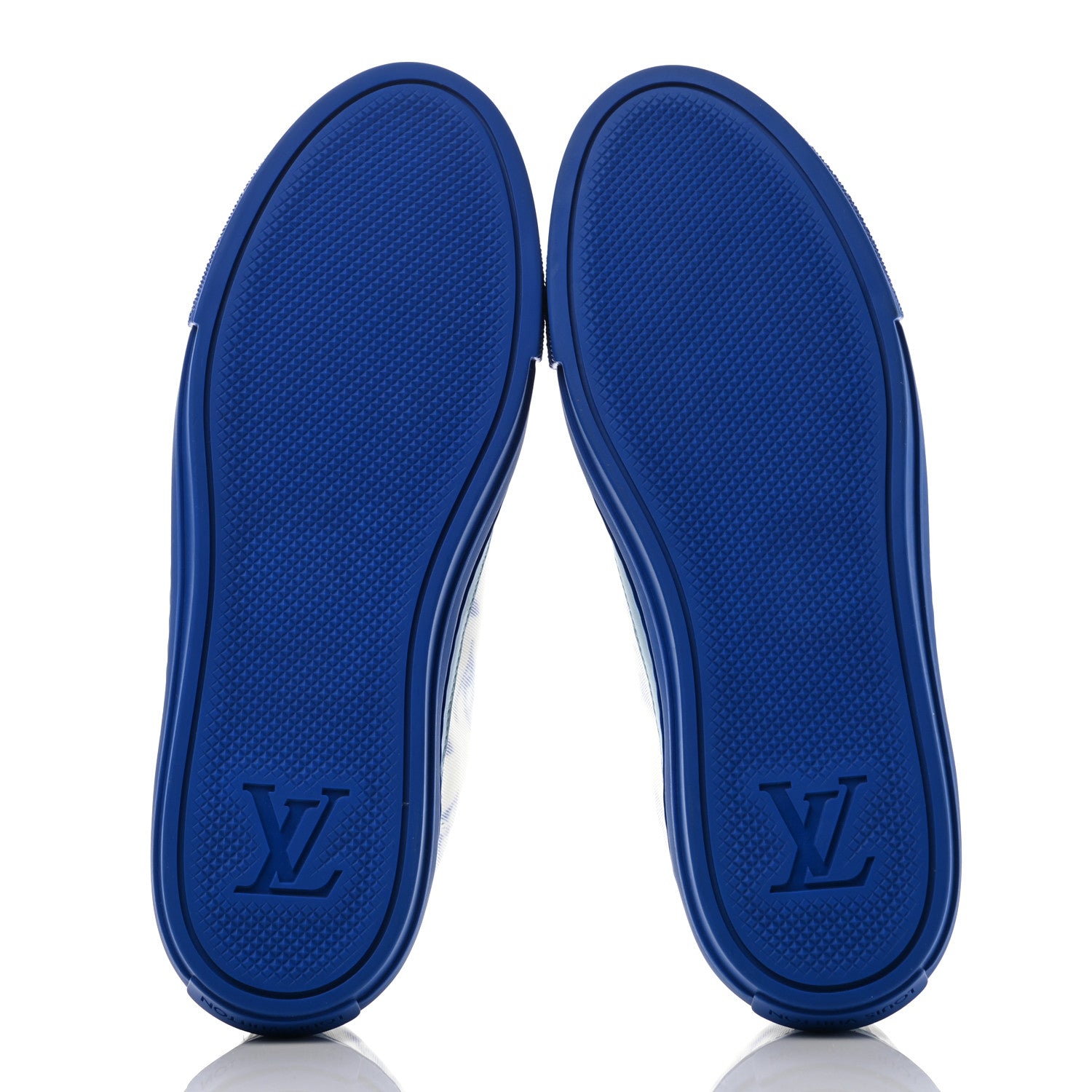 Louis Vuitton Technical Fabric Monogram Stellar Sneakers 37 Blue 5 of 8