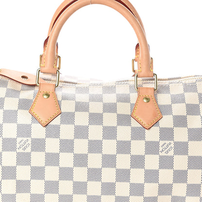 Louis Vuitton Damier Azur Speedy 30 9 of 11