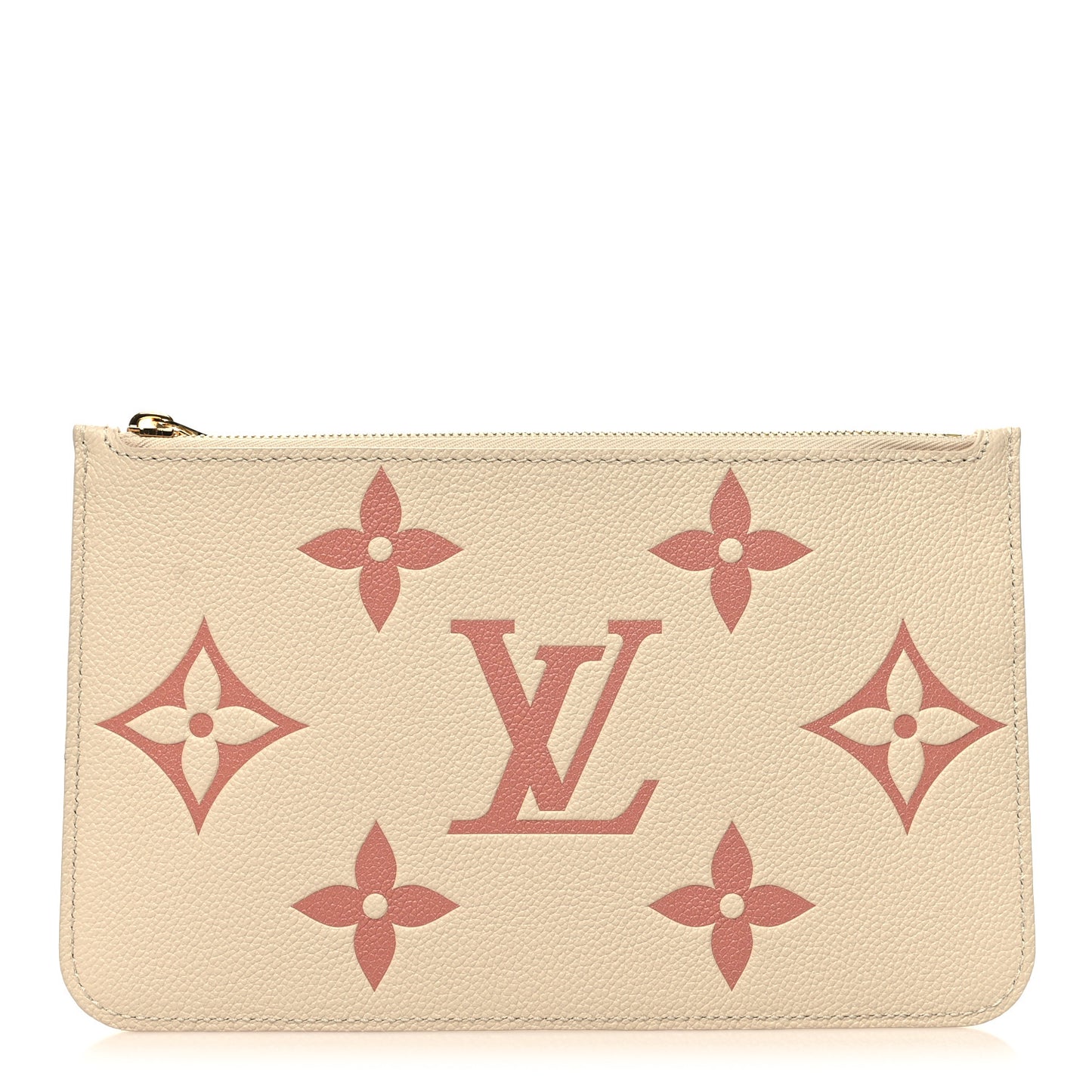 Empreinte Monogram Giant Neverfull MM Pochette Creme Rose Trianon