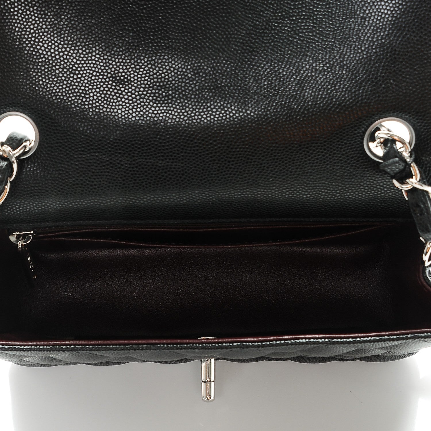 Chanel Caviar Quilted Mini Rectangular Flap Black 5 of 7