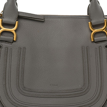 Chloe Calfskin Medium Marcie Satchel Cashmere Grey 7 of 9